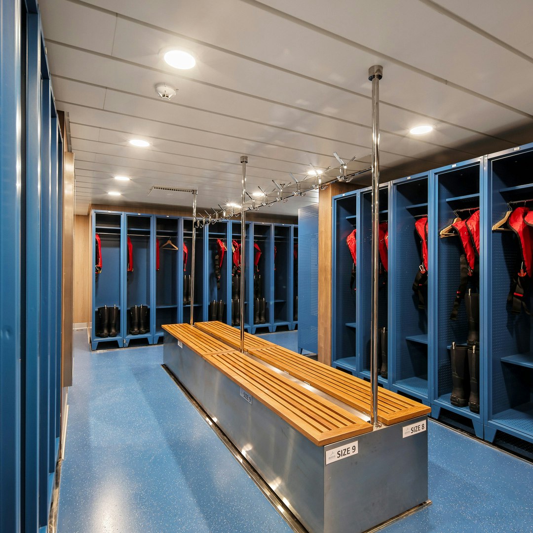 The douglas mawson mudroom