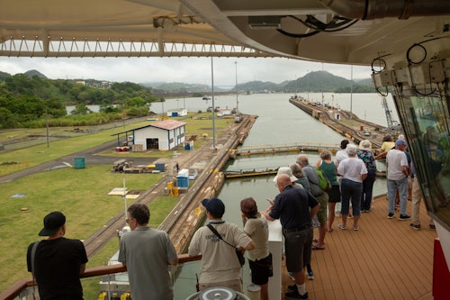 Crossing the Canal, Panama, Pia Harboure