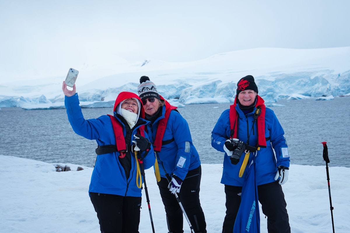 Passengers, Portal Point, Antarctica, Tyson Mayr
