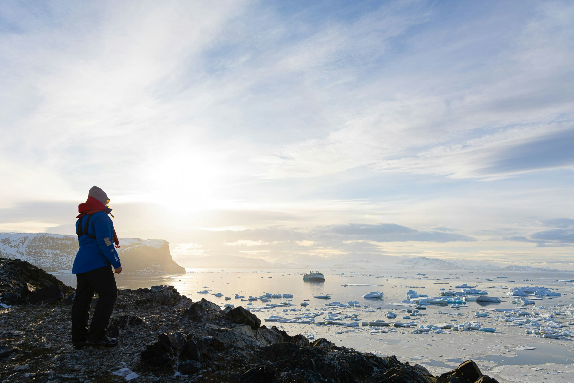 Pax with the Sylvia Earle, Katie Harber