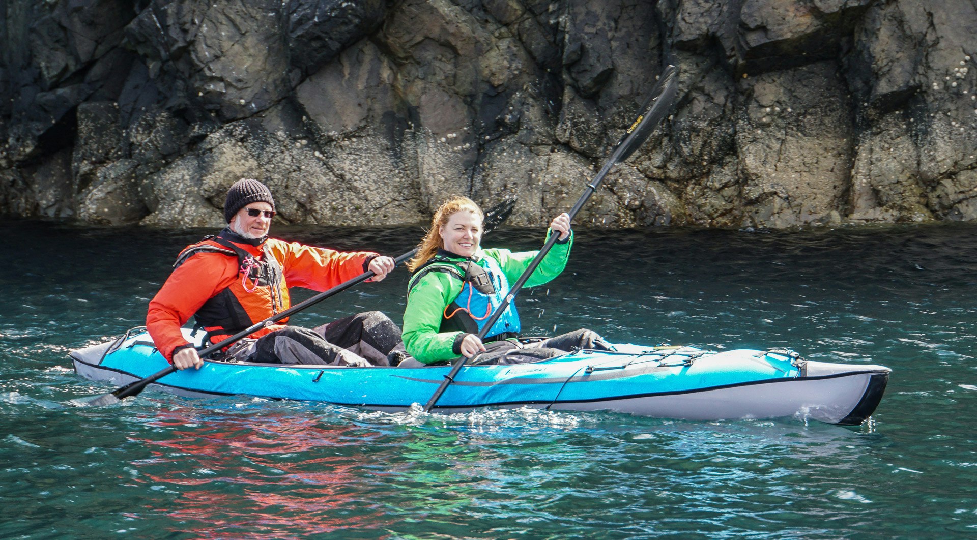 Paddling in Scotland