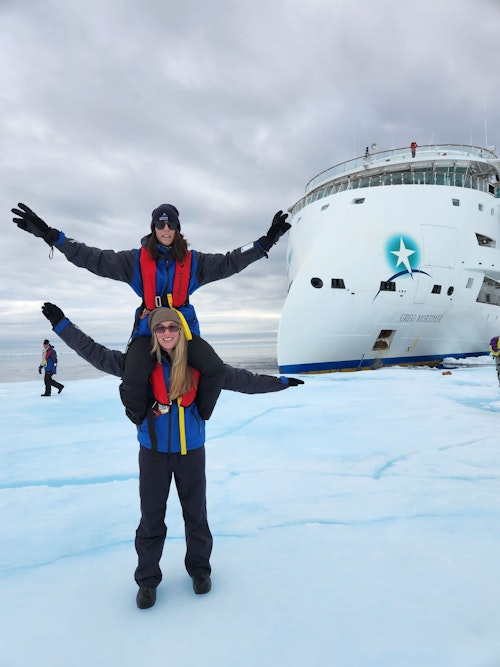 Passengers on Sea Ice, Greenland, Max Seigal