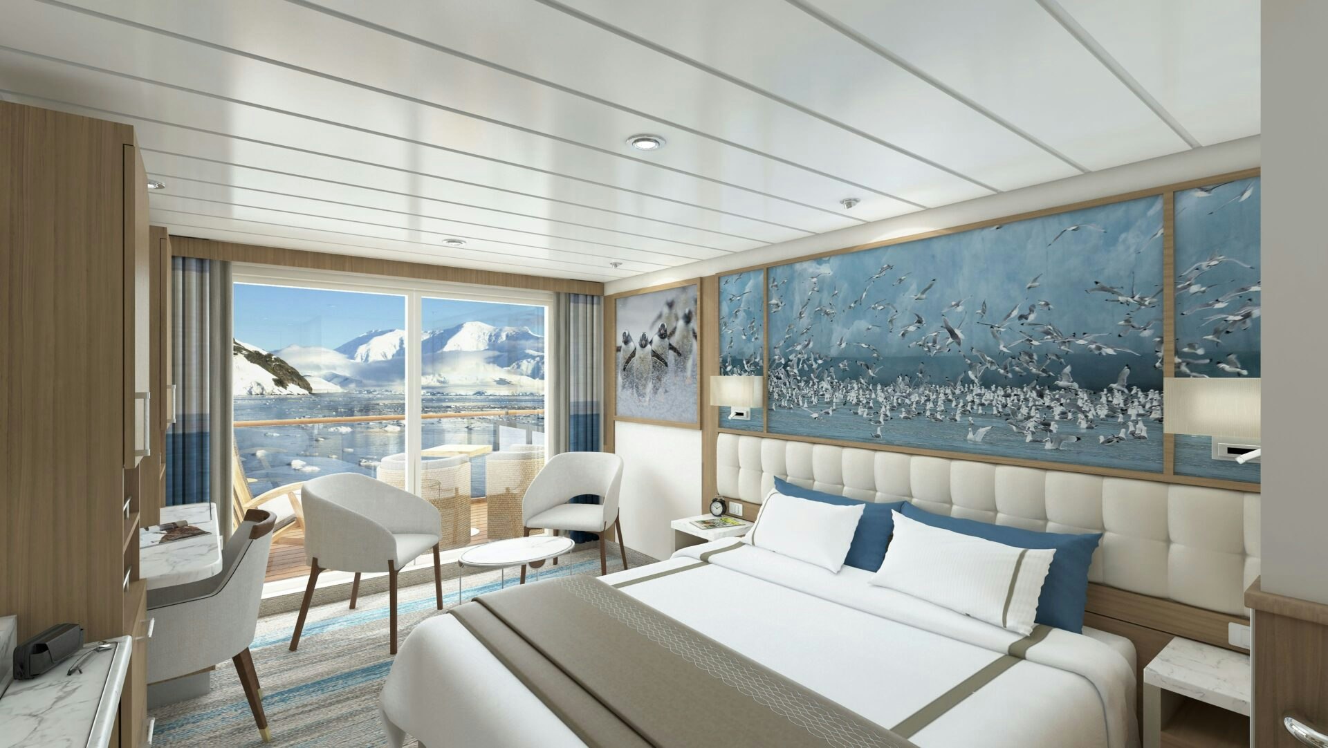 Balcony Stateroom C Bedroom