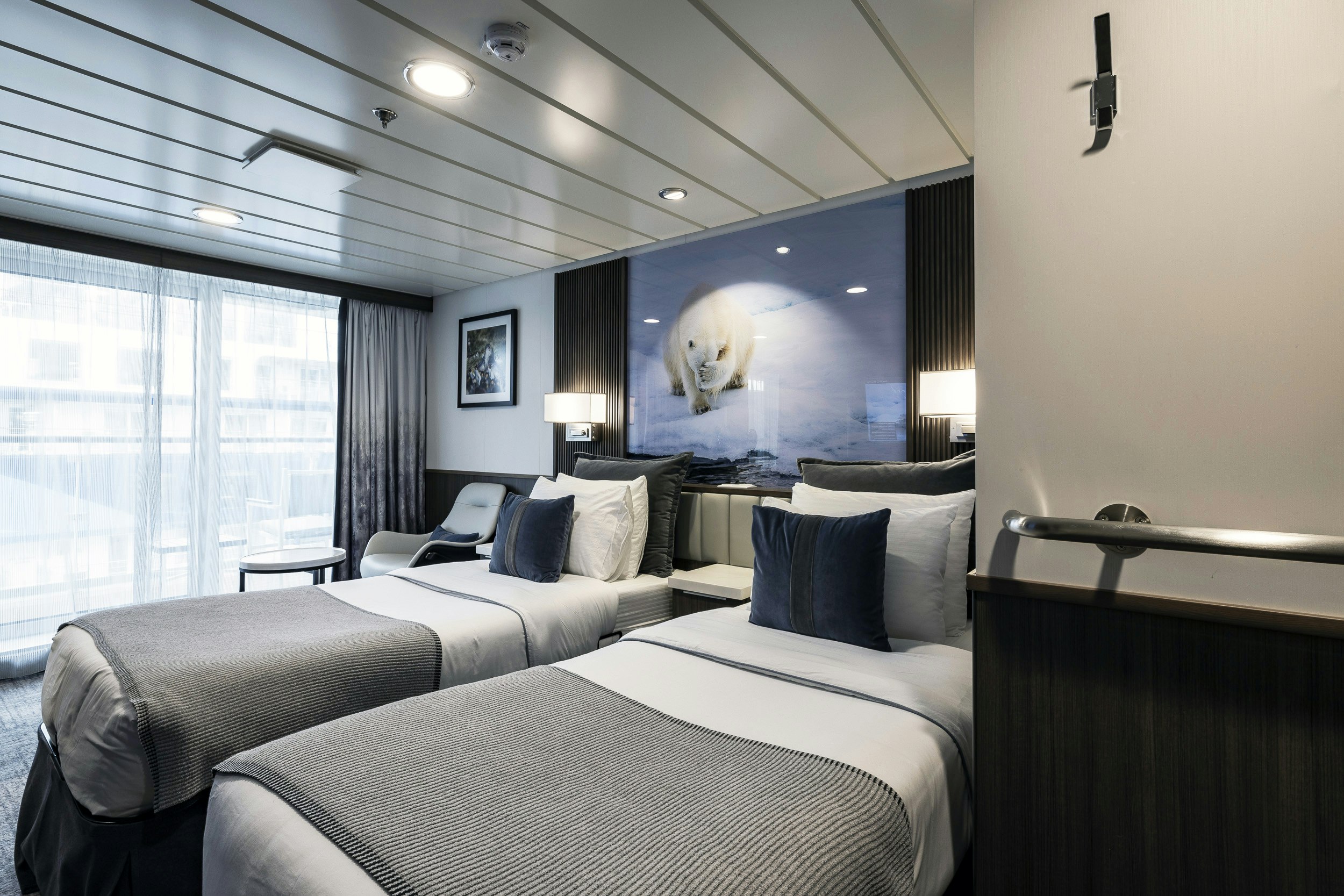 Balcony Stateroom Category C Bedroom