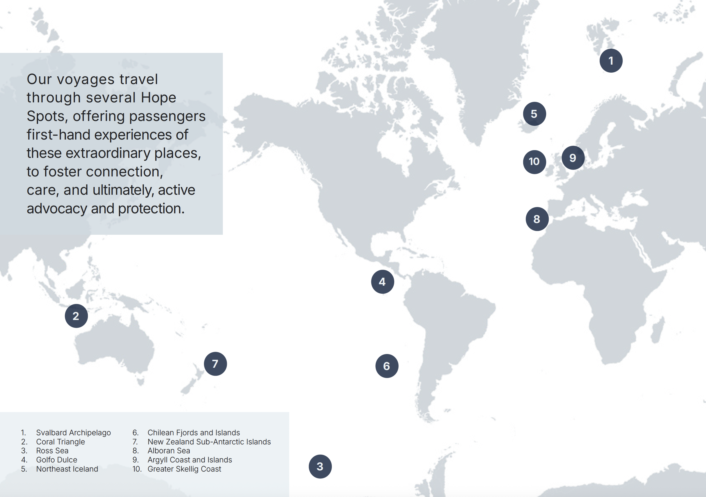 Impact Report 25 - Hope Spot Map