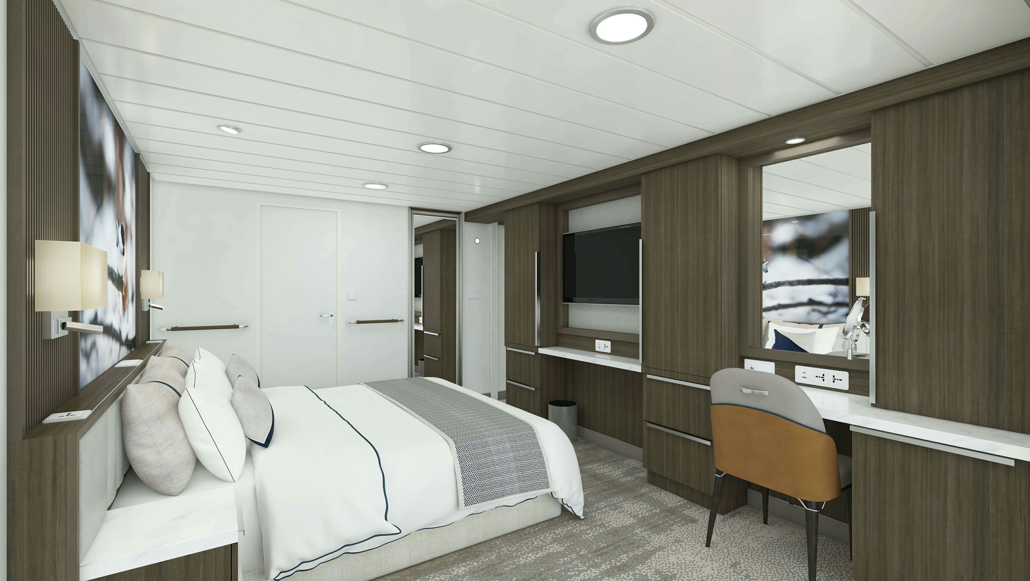 Captain's Suite Desk View
