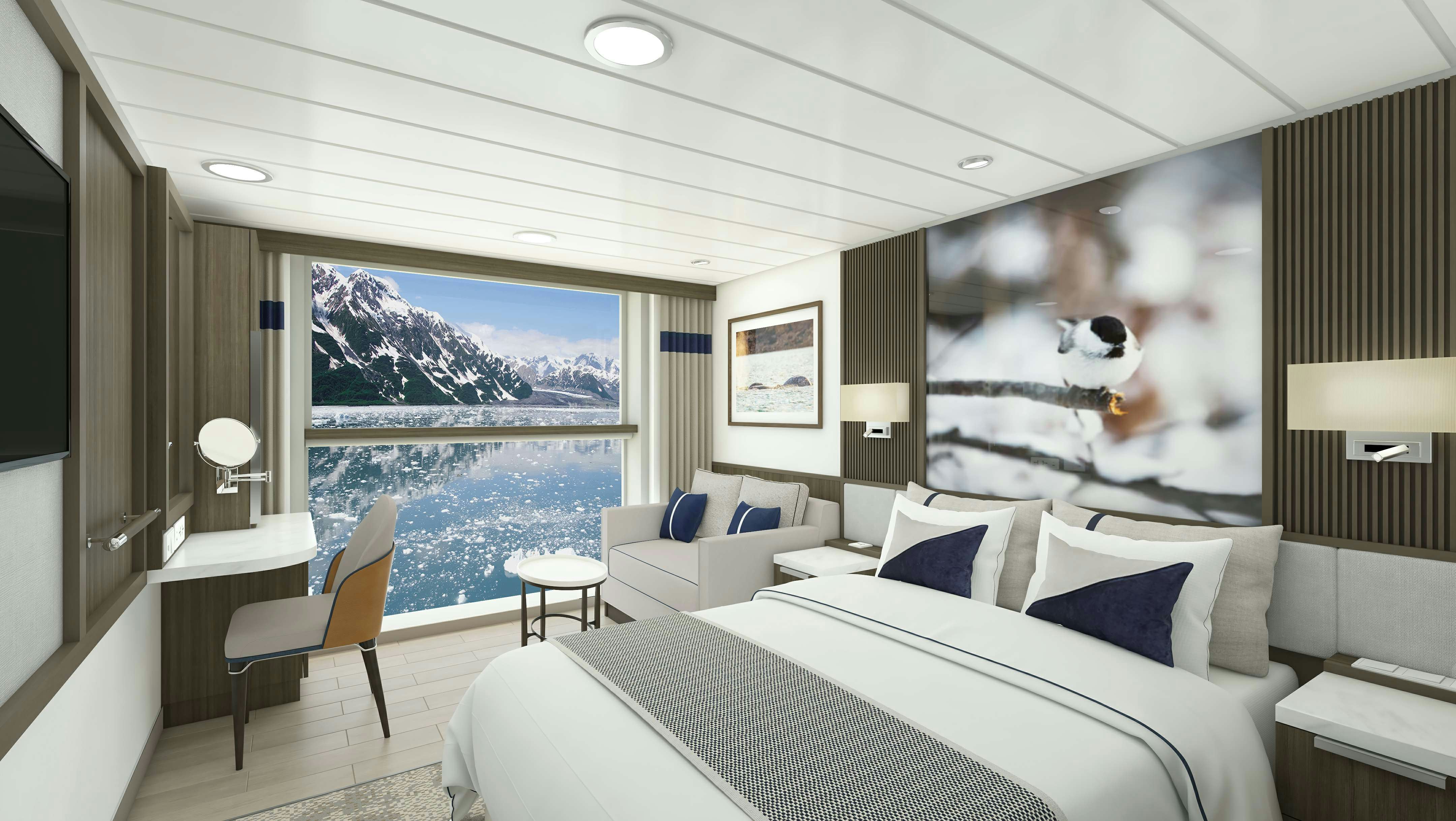 Aurora Stateroom Superior Bedroom